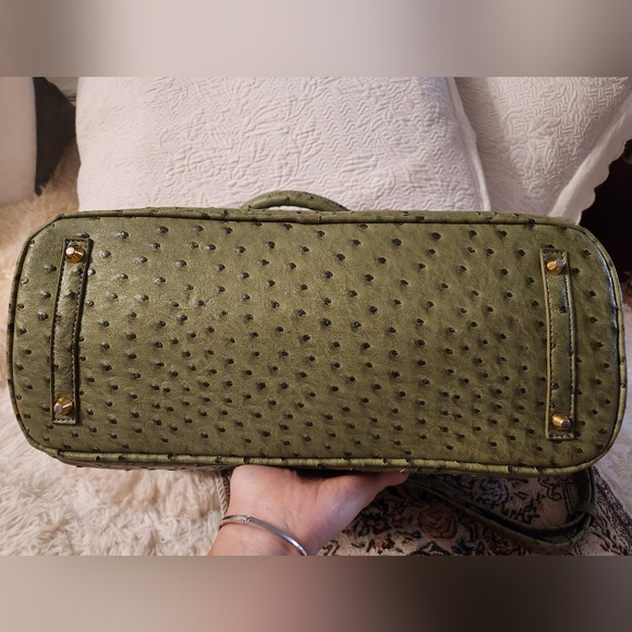 Large Elegant Green Tote bag - Picture 4 of 7